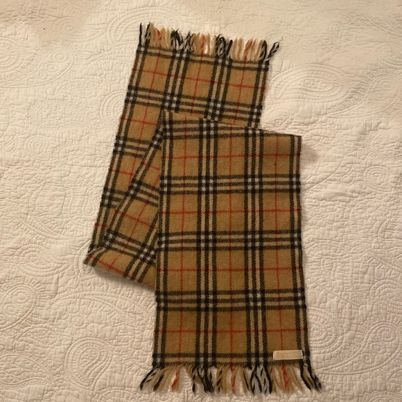 Burberrys of London vintage wool Scarf Scotland unisex - Picture 11 of 15